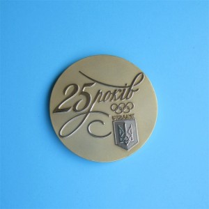 Concevez votre propre médaille de sport en métal personnalisé de votre propre alliage zinc 3D