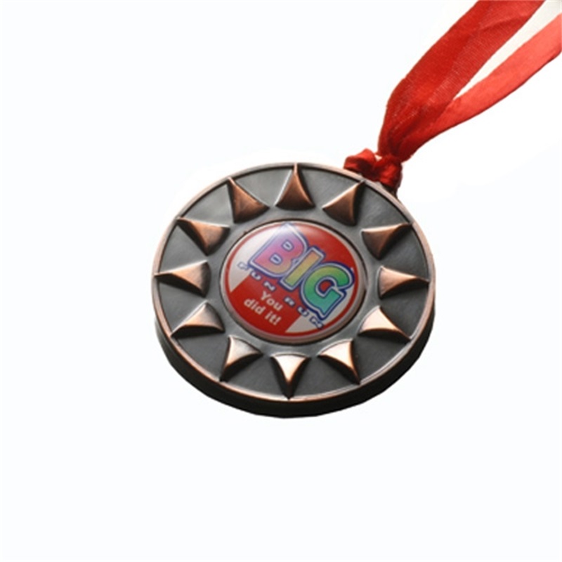 Défi Médaille Custom Soccer Football Volleyball Running Metal Médailles de métal Médaille rotative sportive