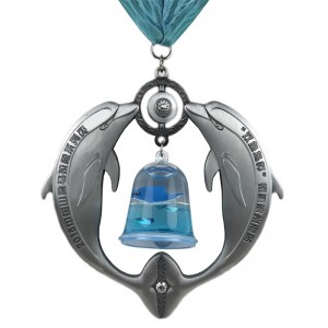 Collier de médaillon personnalisé 4D ENAMEL Médaille personnalisée pour souvenir