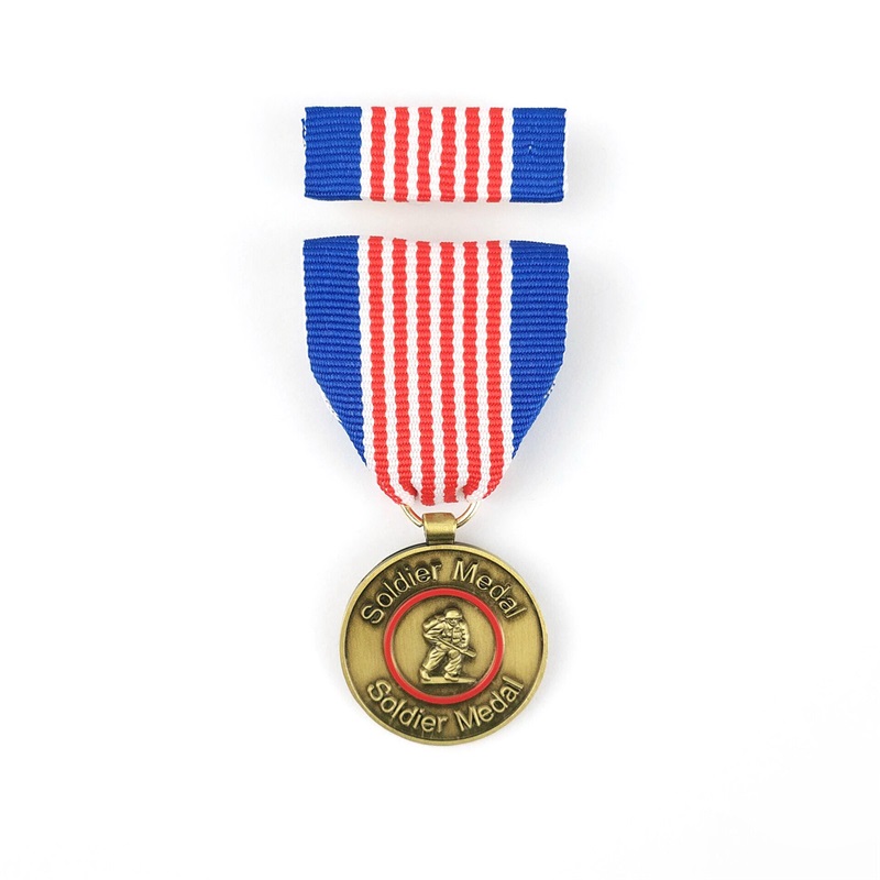 Médaille de logo de la compagnie d\'or et de l\'or sur mesure Médaille d\'honneur