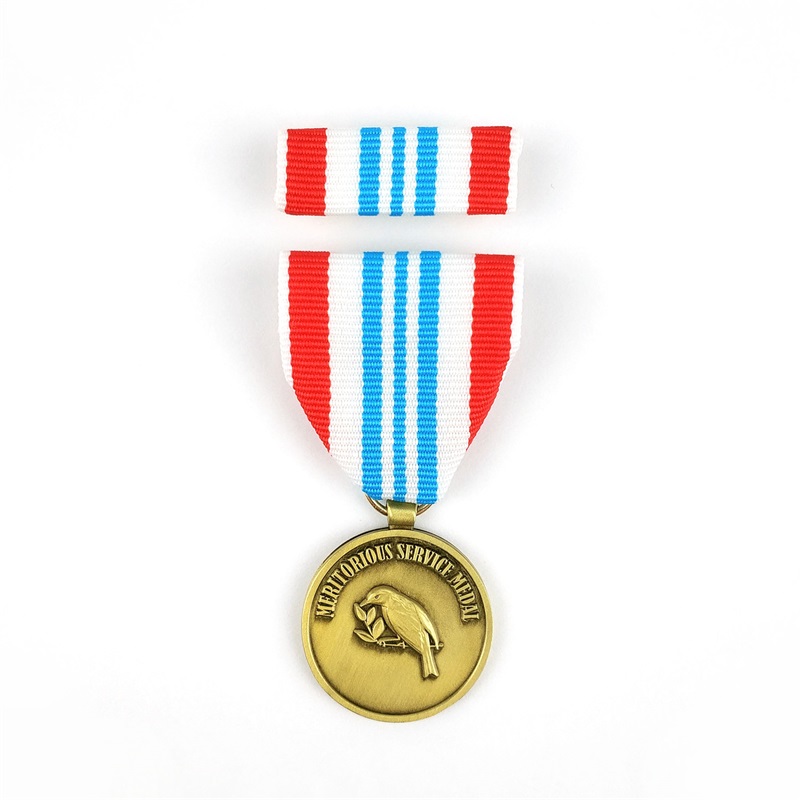 Médaille de bronze en argent d\'or en alliage en alliage 3D