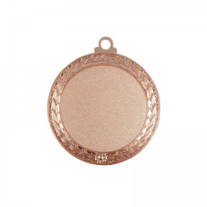 Médaille OEM FACTORY FACTORY METAL METH BADGE Médaille de sublimation Médaille vierge