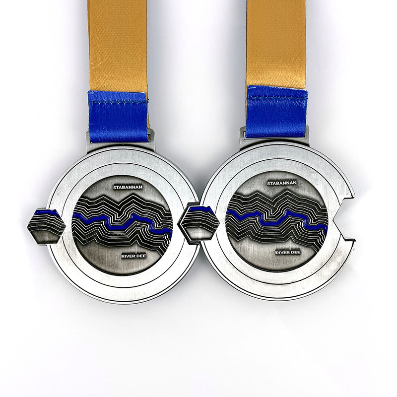 Médaille de course personnalisée Ribbons de médaille personnalisés UK Médaille de course personnalisée